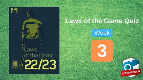 football laws of the game quiz